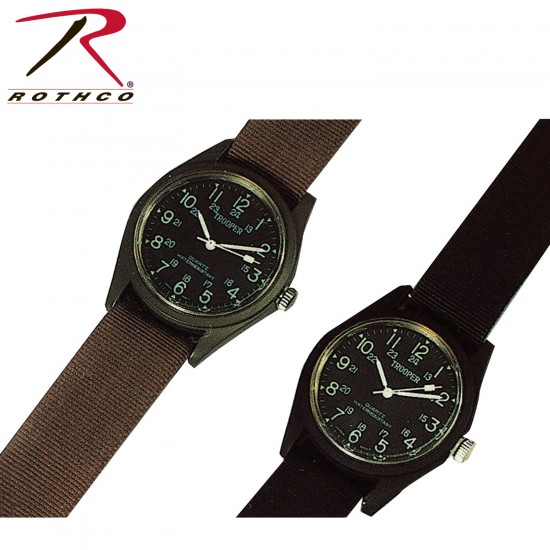 ROTHCO SWAT WATCH - BLACK  