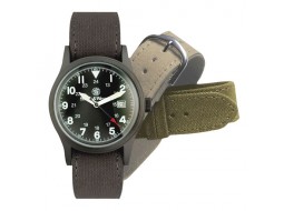 SMITH & WESSON MILITARY WATCH SET-BLACK   