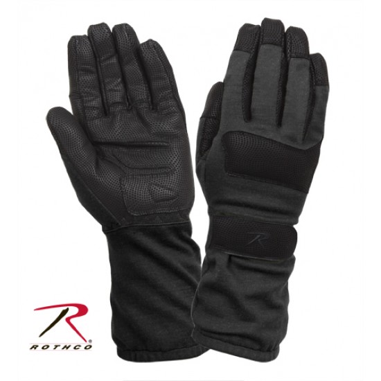 ROTHCO FIRE RESISTANT GRIPLAST MILITARY GLOVES  