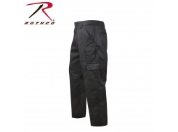 ROTHCO BLACK R/S TACTICAL DUTY PANTS   