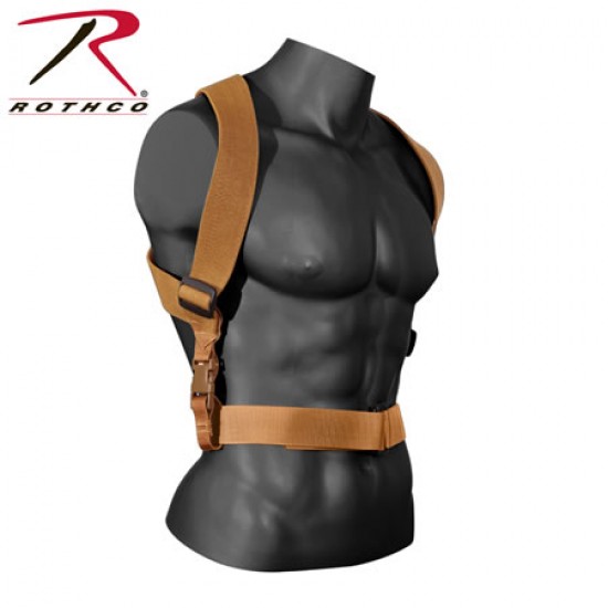 ROTHCO COMBAT SUSPENDERS - COYOTE 