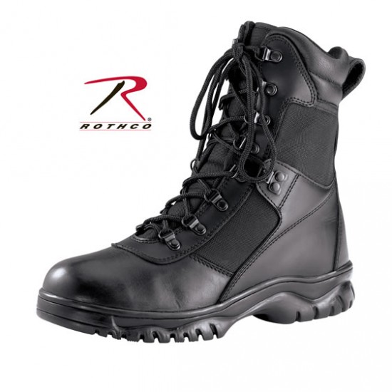 ROTHCO FORCED ENTRY TACTICAL BOOT / 8'' - BLACK  