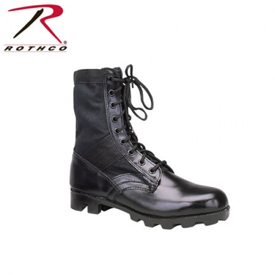 ROTHCO GI TYPE JUNGLE BOOT / 8'' -  BLACK   