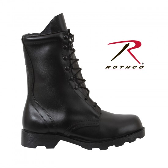 ROTHCO LEATHER SPEEDLACE COMBAT BOOT / 10'' - BLK