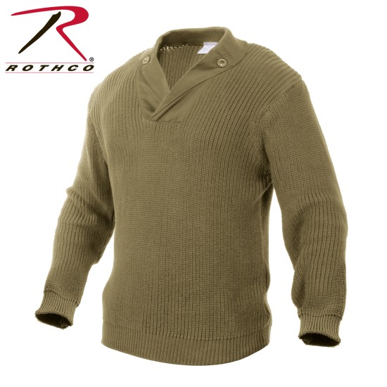 ROTHCO WWII VINTAGE SWEATER - KHAKI    