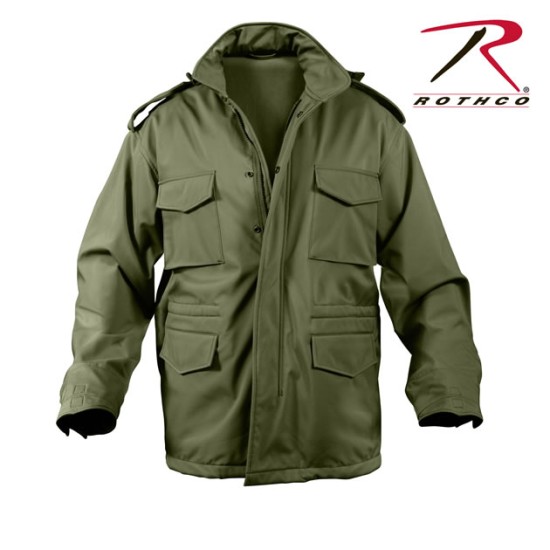 ROTHCO SOFT SHELL TACTICAL M-65 JACKET - OD