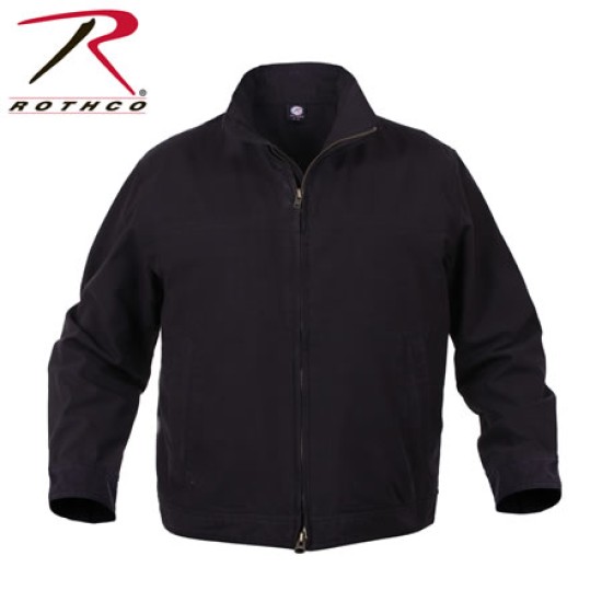 ROTHCO LIGHTWEIGHT CONCEALED CARRY JACKET - BLK 