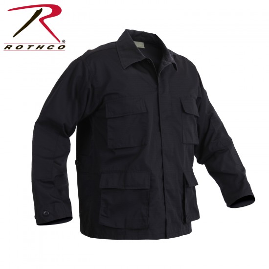 ROTHCO BDU SHIRT SWAT CLOTH - BLACK    