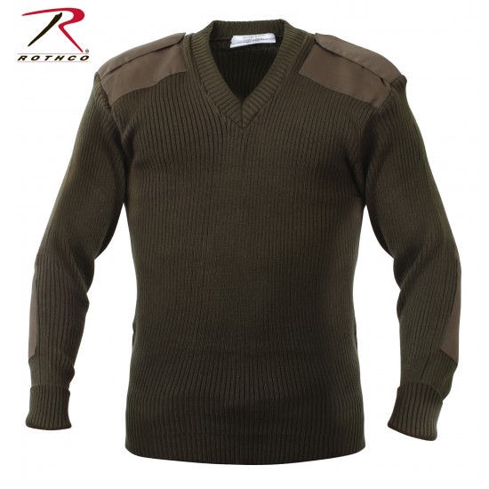 ROTHCO ACRYLIC V-NECK SWEATER 