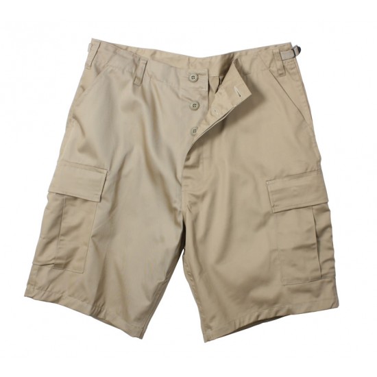 ROTHCO BDU SHORT P/C - KHAKI  