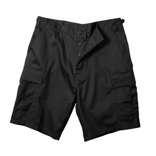 ROTHCO BDU SHORT P/C - BLACK  