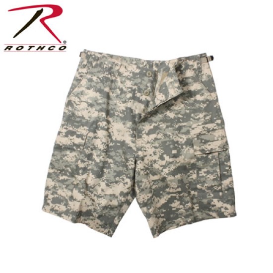 ROTHCO BDU SHORT P/C - ACU DIGITAL CAMO