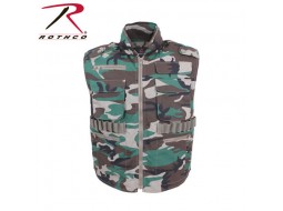 ROTHCO RANGER VEST - WOODLAND CAMO