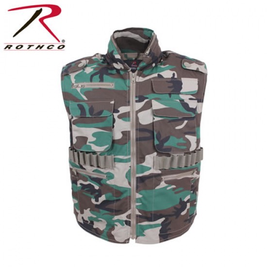 ROTHCO RANGER VEST - WOODLAND CAMO