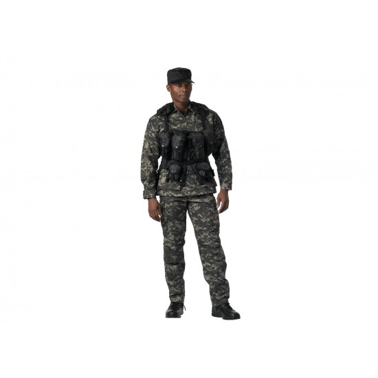 ROTHCO TACTICAL ASSAULT VEST - BLACK   