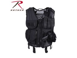 ROTHCO QUICK DRAW TACTICAL VEST - BLACK