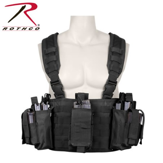 ROTHCO OPERATORS TACTICAL CHEST RIG - BLACK