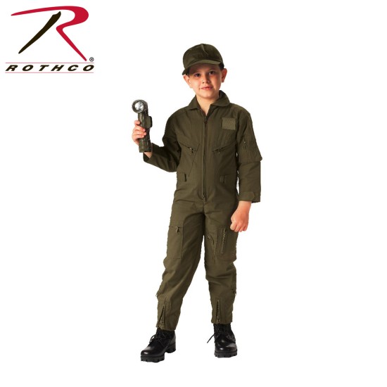 ROTHCO KIDS FLIGHT COVERALL - OLIVE DRAB   