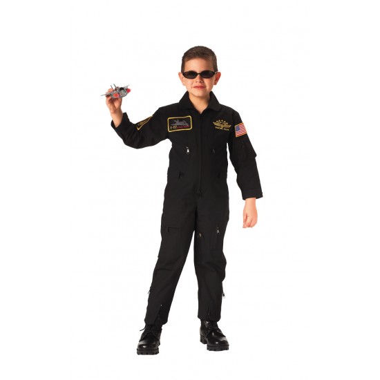 ROTHCO KIDS AVIATOR FLIGHT COVERALL - BLACK