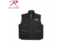 ROTHCO RANGER VEST / SECURITY - BLACK  