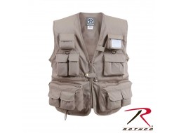 ROTHCO UNCLE MILTY VEST - KHAKI   