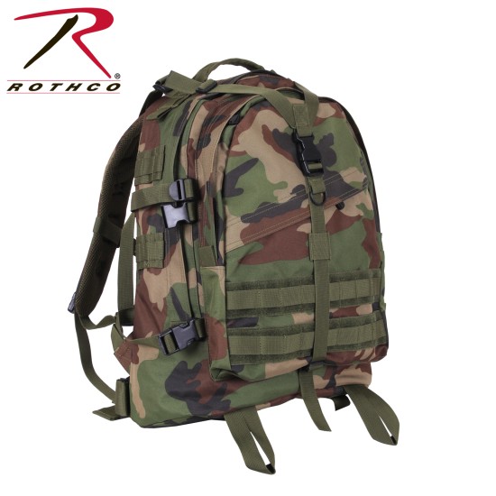 ROTHCO LARGE TRANSPORT PACK - WOODLAND CAMO