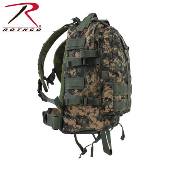 ROTHCO LARGE TRANSPORT PACK - WOODLAND DIGITAL  