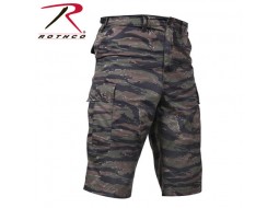 ROTHCO LONGER STYLE BDU SHORT - TIGER STRIPE    