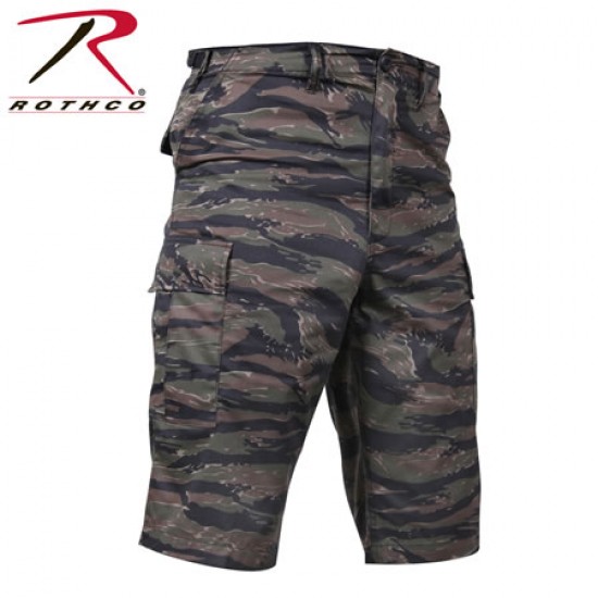 ROTHCO LONGER STYLE BDU SHORT - TIGER STRIPE    