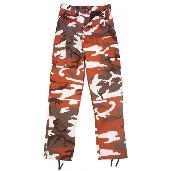 ROTHCO BDU PANT RED CAMO 