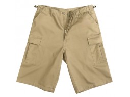 ROTHCO LONGER STYLE BDU SHORT - KHAKI  