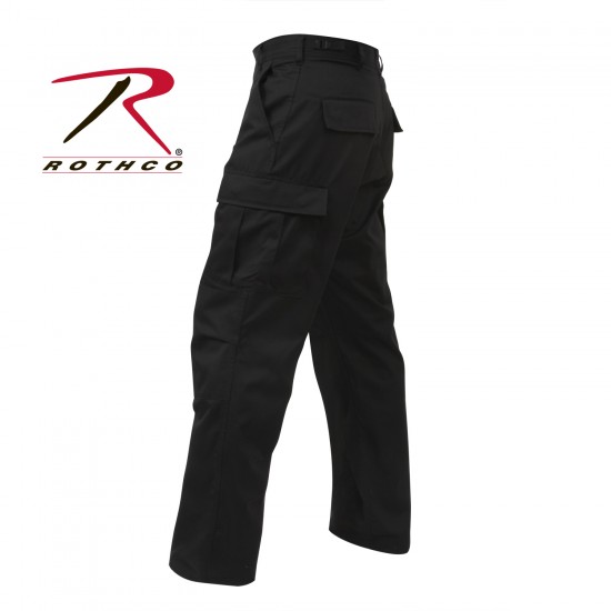 ROTHCO BDU PANT BLACK P/C - LONGS 