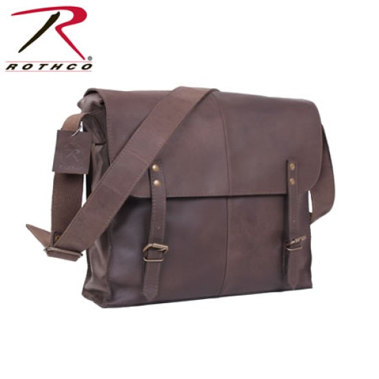 ROTHCO BROWN LEATHER MEDIC BAG