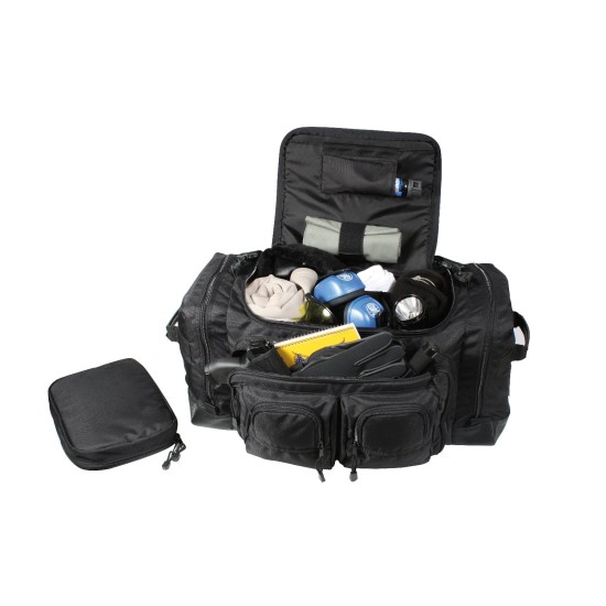 ROTHCO DELUXE LAW ENFORCEMENT GEAR BAG - BLACK  