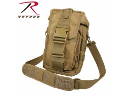 ROTHCO TACT FLEXIPACK MOLLE SHOULDER BAG-COYOTE 