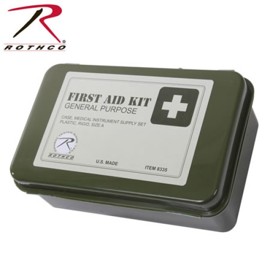 ROTHCO GENERAL PURPOSE FIRST AID KIT - OD  