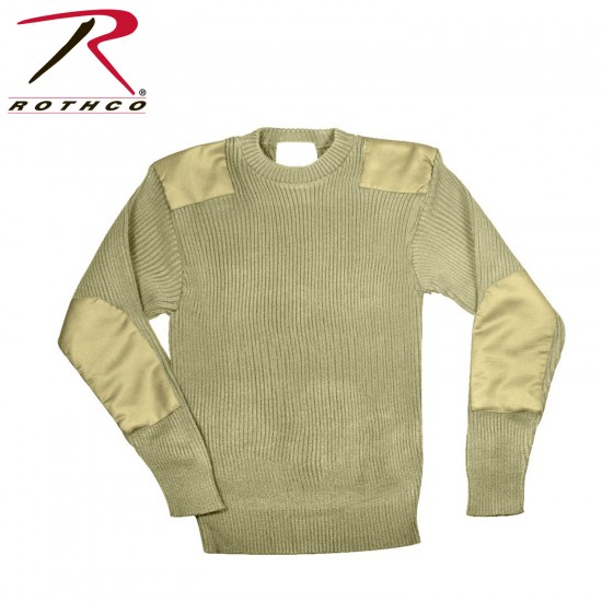 ROTHCO ACRYLIC COMMANDO SWEATER - KHAKI