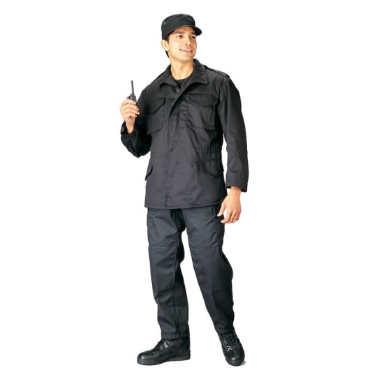 ROTHCO M-65 FIELD JACKET - BLACK  