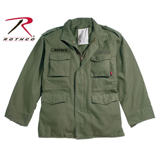 ROTHCO VINTAGE M-65 FIELD JACKET - OD  