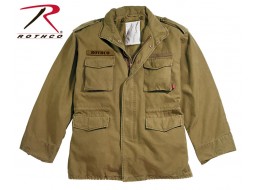 ROTHCO VINTAGE M-65 FIELD JACKET - RUSSET BROWN 