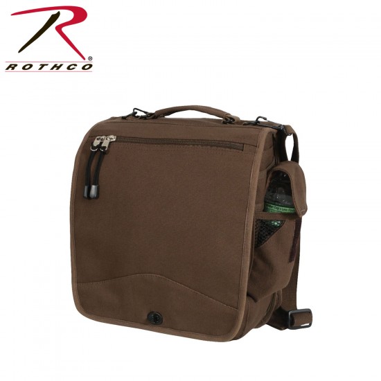 ROTHCO CANVAS M-51 ENGINEERS FIELD BAG-EARTH BRN