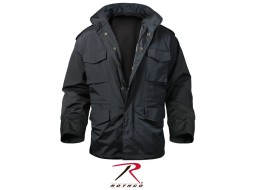 ROTHCO NYLON M-65 STORM JACKET - BLACK 