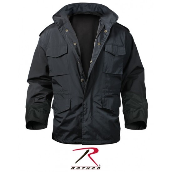 ROTHCO NYLON M-65 STORM JACKET - BLACK 