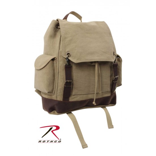 ROTHCO VINTAGE EXPEDITION RUCKSACK - KHAKI 