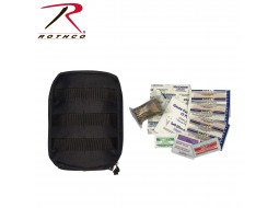 ROTHCO MOLLE TACTICAL FIRST AID KIT - BLACK