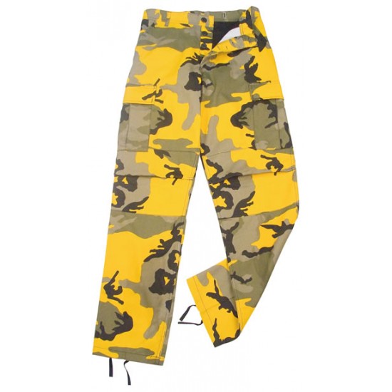 ROTHCO BDU PANTS STINGER YELLOW CAMO  