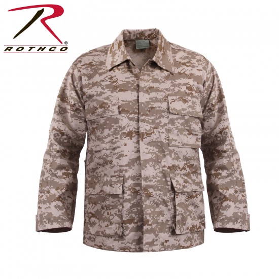 ROTHCO BDU SHIRT - DESERT DIGITAL