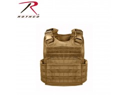 ROTHCO MOLLE PLATE CARRIER VEST - COYOTE   