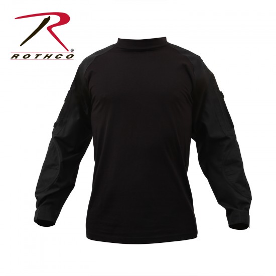 ROTHCO COMBAT SHIRT - BLACK   