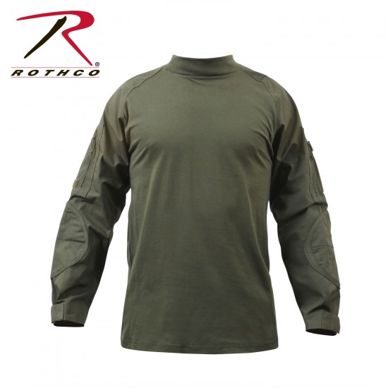 ROTHCO COMBAT SHIRT - OLIVE DRAB  